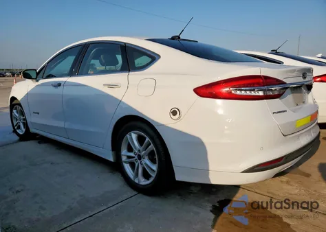 2018 Ford Fusion Se Hybrid z USA, uszkodzony, nr VIN 3FA6P0LU9JR171910